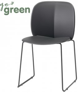 Mentha Go Green Стул пластиковый на полозьях