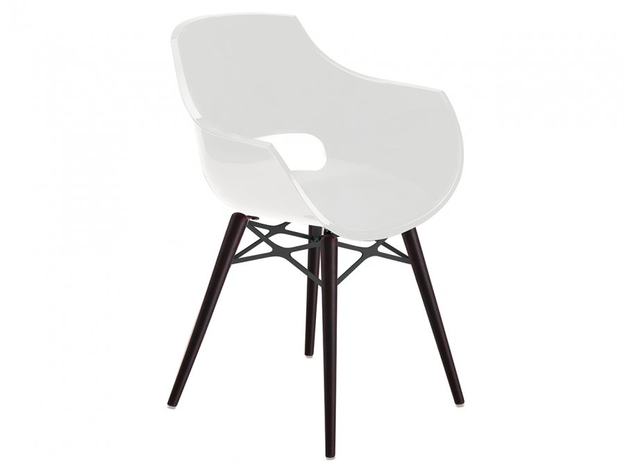 Кресло пластиковое Opal Wox Beech