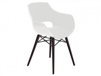 Кресло пластиковое Opal Wox Beech