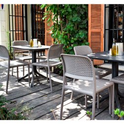 Стул пластиковый Nardi Bora Bistrot тортора