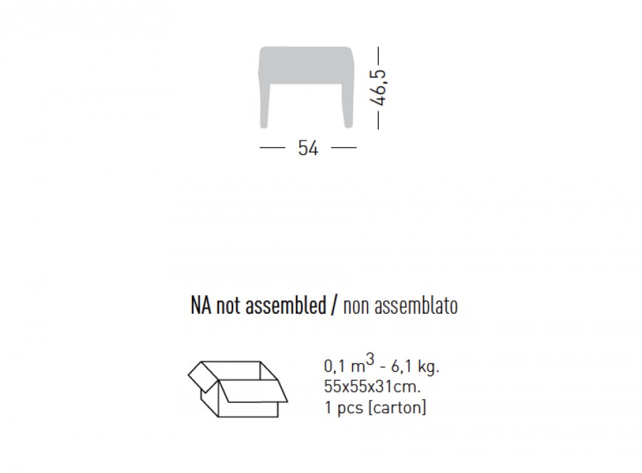 Модуль пластиковый с подушкой Conga Base And Seat Kit