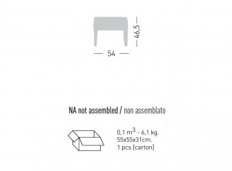 Модуль пластиковый с подушкой Conga Base And Seat Kit