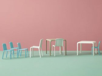 Стул пластиковый детский Snow Junior