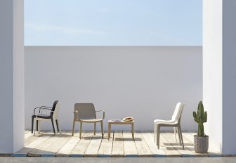 Стул пластиковый Scab Design Ginevra лен