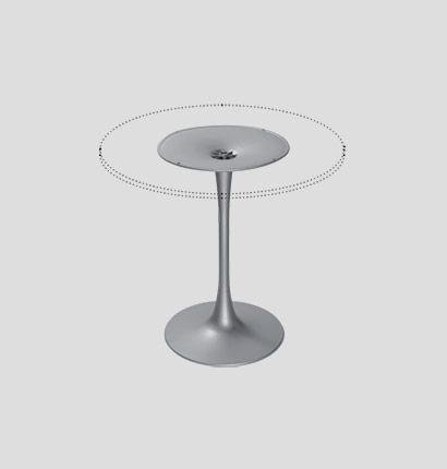 Подстолье металлическое Venus Round