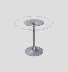 Подстолье металлическое Venus Round
