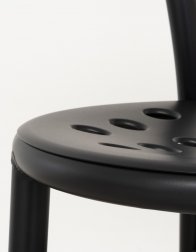 Стул металлический Magis Pipe черный