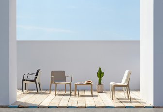 Стул пластиковый Scab Design Ginevra лен