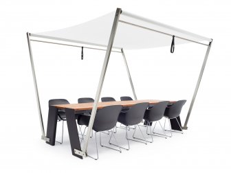 Навеc прямоугольный Hopper Shade 300