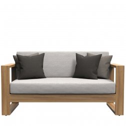 Диван двухместный с подушками Matisse Teak