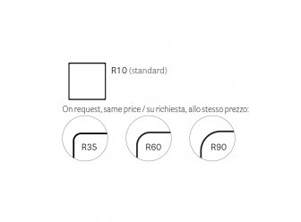 Столешница квадратная Solid Laminate