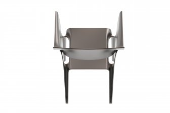 Кресло пластиковое Vondom Hidra Basic черный