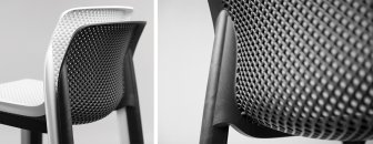 Стул пластиковый барный Nardi Net Stool антрацит