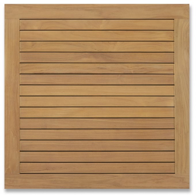 Столешница деревянная квадратная Natural Teak