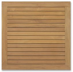 Столешница деревянная квадратная Natural Teak