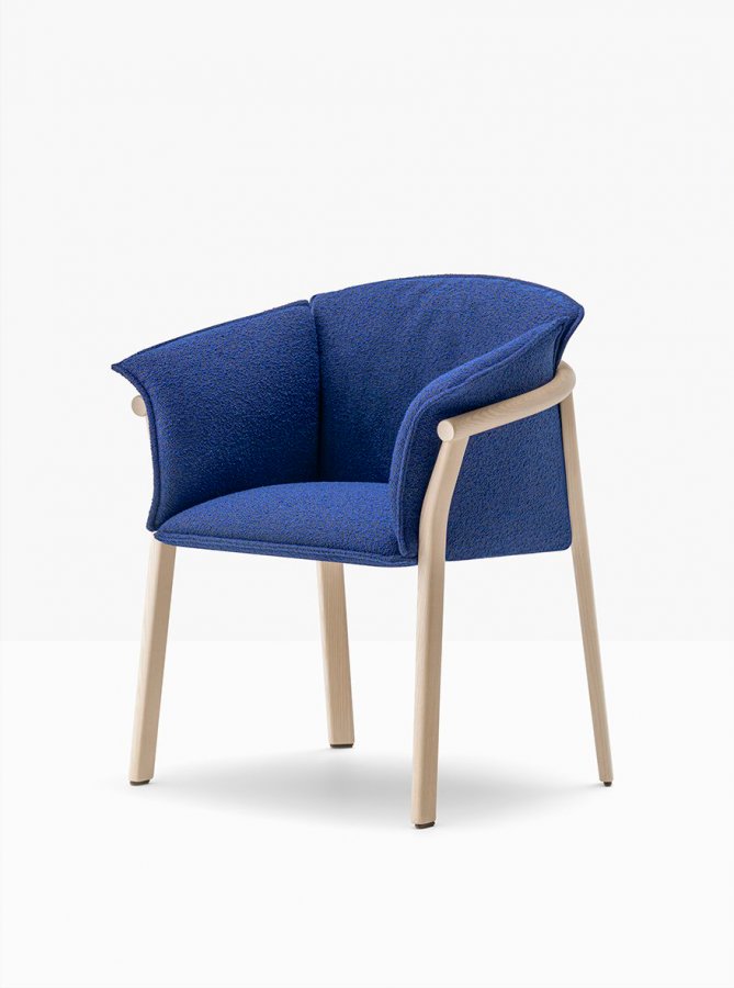 Кресло деревянное с подушкой Lamorisse Wood