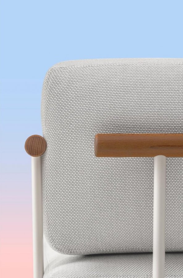 Модуль угловой с левым подлокотником Arki-Sofa