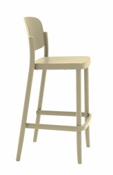 Стул полубарный пластиковый Colos Piazza 3B