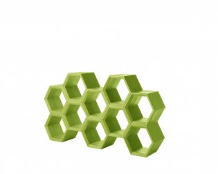 Стеллаж пластиковый книжный Hexa Pop