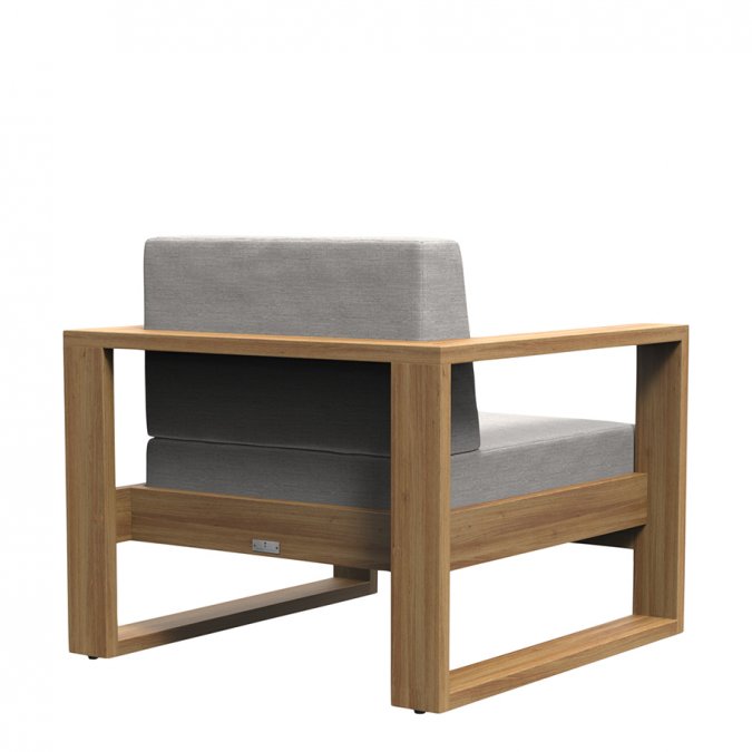 Кресло деревянное с подушками Matisse Teak