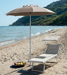 Шезлонг-лежак металлический Maxi Relax