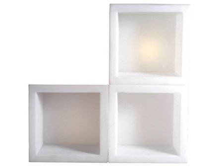 Куб открытый пластиковый светящийся Open Cube 45 Lighting
