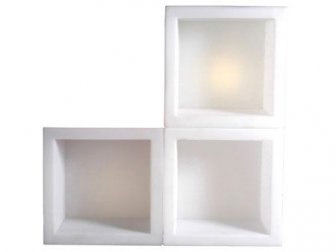 Куб открытый пластиковый светящийся Open Cube 45 Lighting