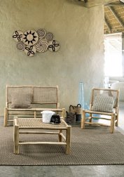 Диван плетеный Lampok