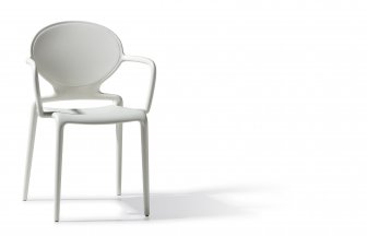 Кресло пластиковое Scab Design Gio лен