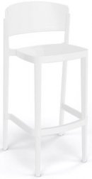 Стул пластиковый барный Gaber Abuela Stool 77 белый