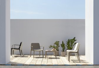 Стул пластиковый Scab Design Ginevra лен
