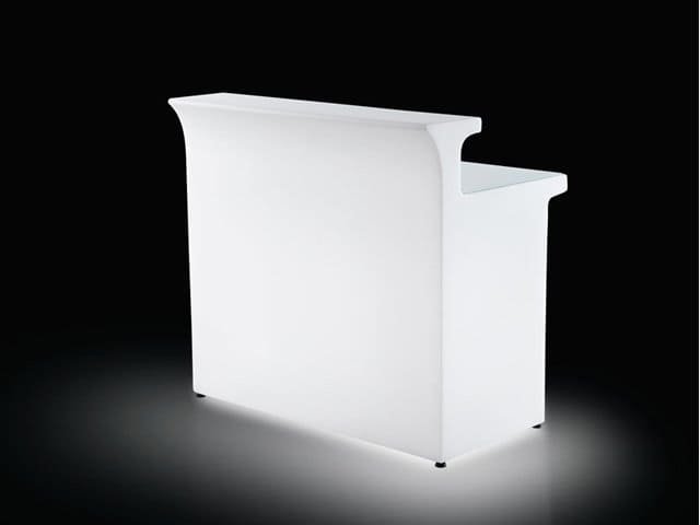 Стойка пластиковая барная светящаяся Break Line Lighting