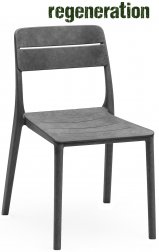 Стул пластиковый Nardi Cassia Bistrot базальт