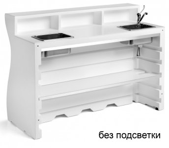 Bartolomeo Стойка пластиковая барная с мойкой и ящиком для льда
