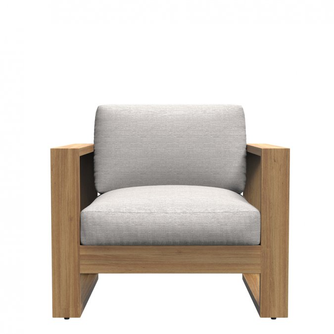 Кресло деревянное с подушками Matisse Teak