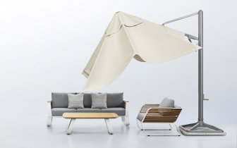 Зонт профессиональный 3х3 м с подсветкой Levia