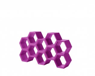 Стеллаж пластиковый книжный Hexa Pop
