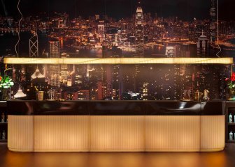 Стойка пластиковая барная светящаяся Cordiale Art Deco Lighting