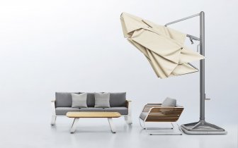 Зонт профессиональный 3х3 м с подсветкой Levia