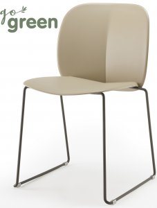 Mentha Go Green Стул пластиковый на полозьях