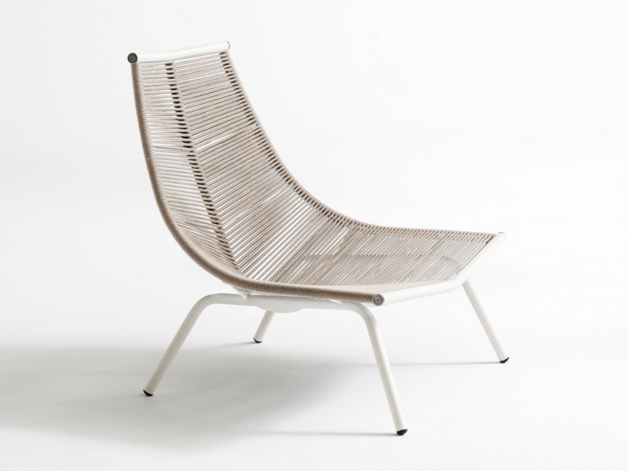 Кресло лаунж плетеное Laze 002
