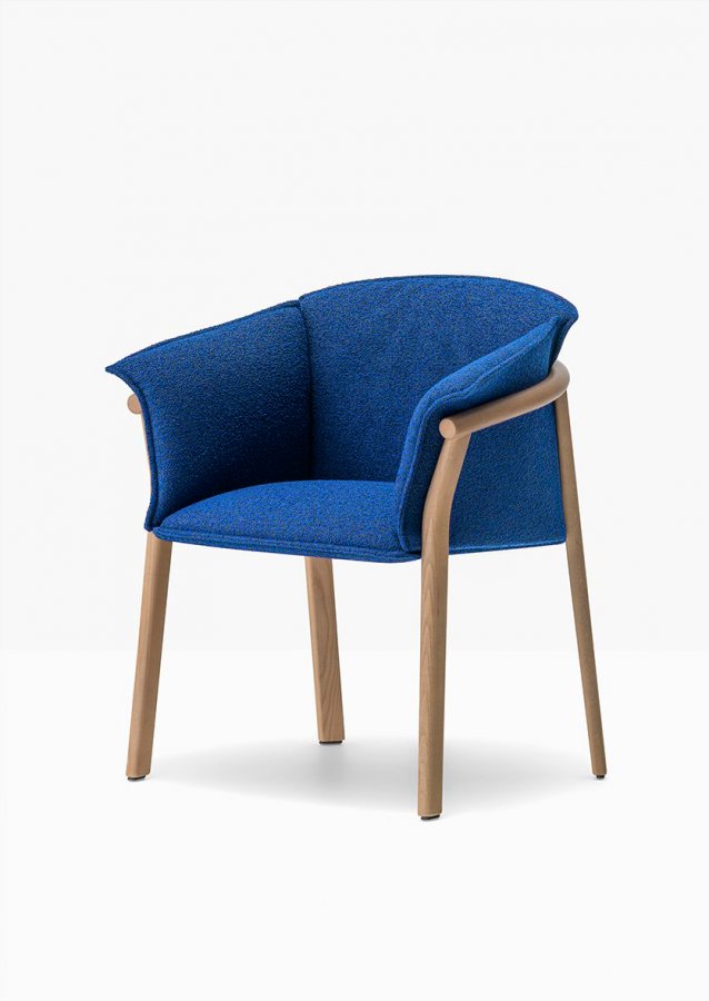Кресло деревянное с подушкой Lamorisse Wood