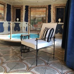 Столик металлический кофейный Amalfi