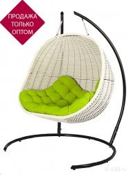 Кресло плетеное подвесное Cocoon Twin