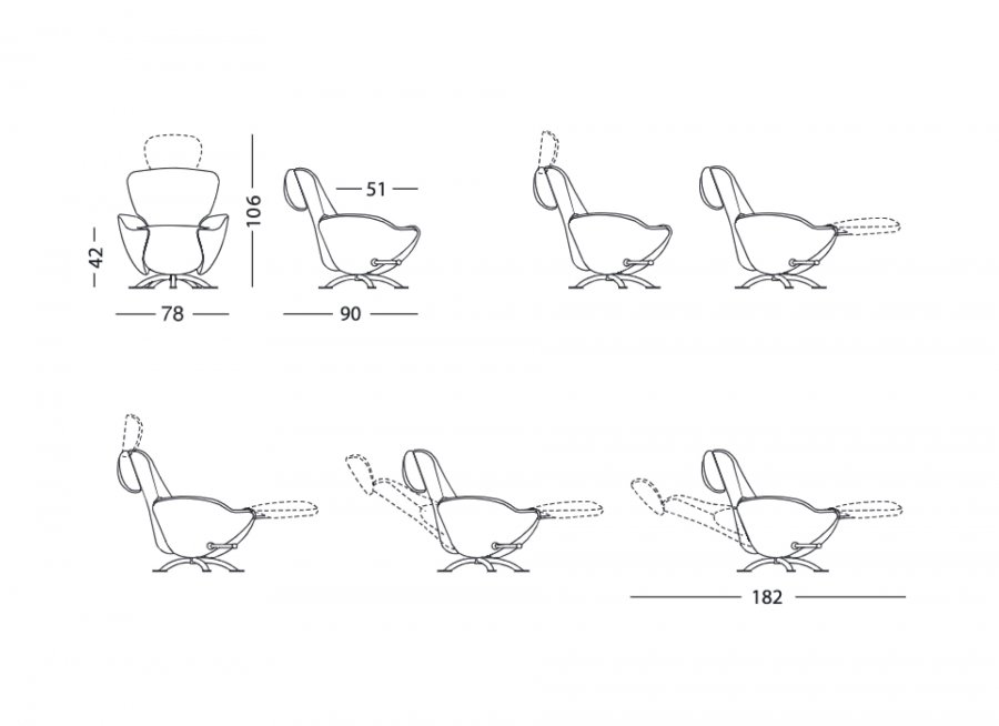 Кресло дизайнерское K10 Dodo