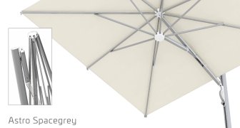 Зонт профессиональный Astro Spacegray