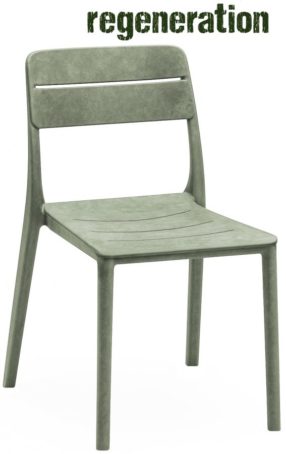 Стул пластиковый Nardi Cassia Bistrot кактус