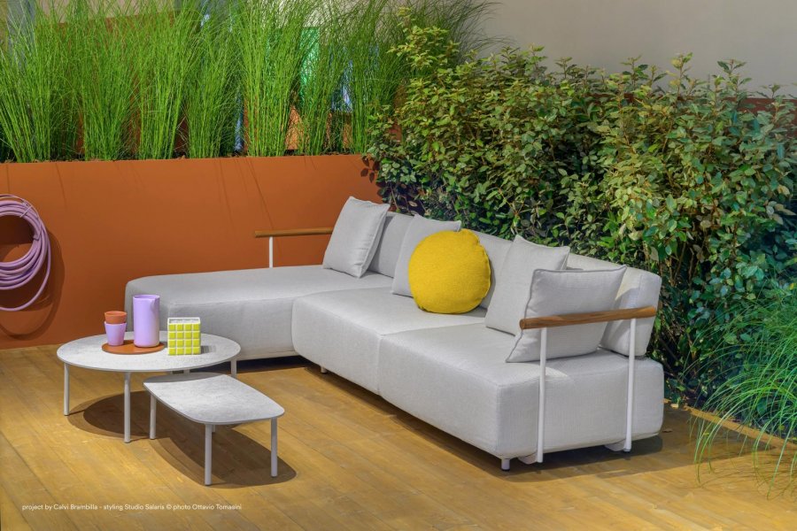 Модуль угловой с левым подлокотником Arki-Sofa