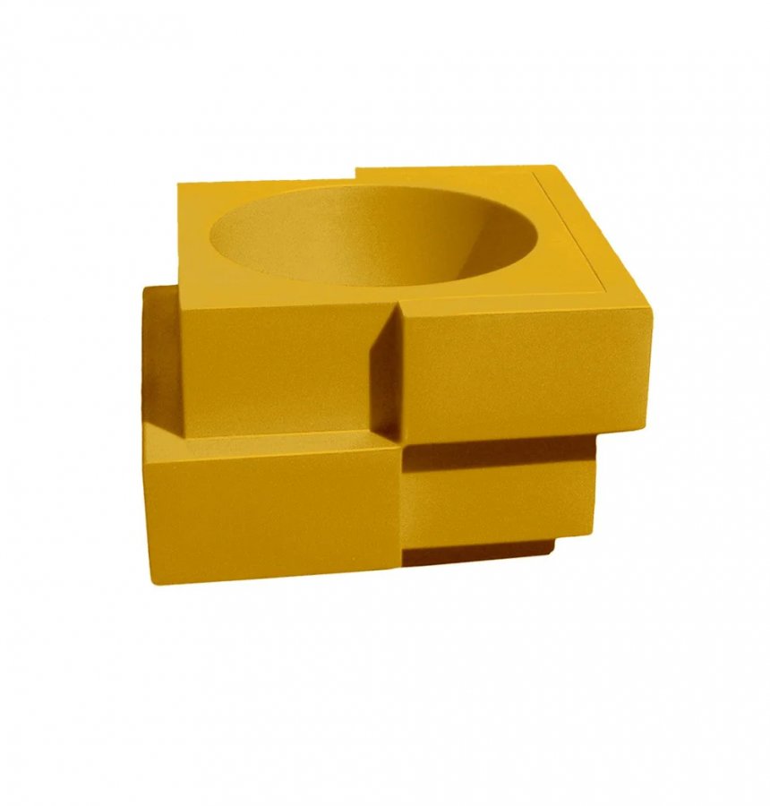 Кашпо пластиковое Cubic Yo Pop