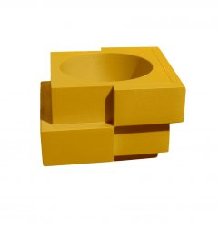 Кашпо пластиковое Cubic Yo Pop